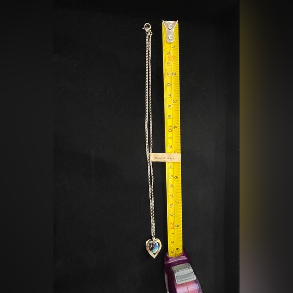 Murano Glass Millefiori Heart Pendant Necklace Vintage NWT - Picture 8 of 14